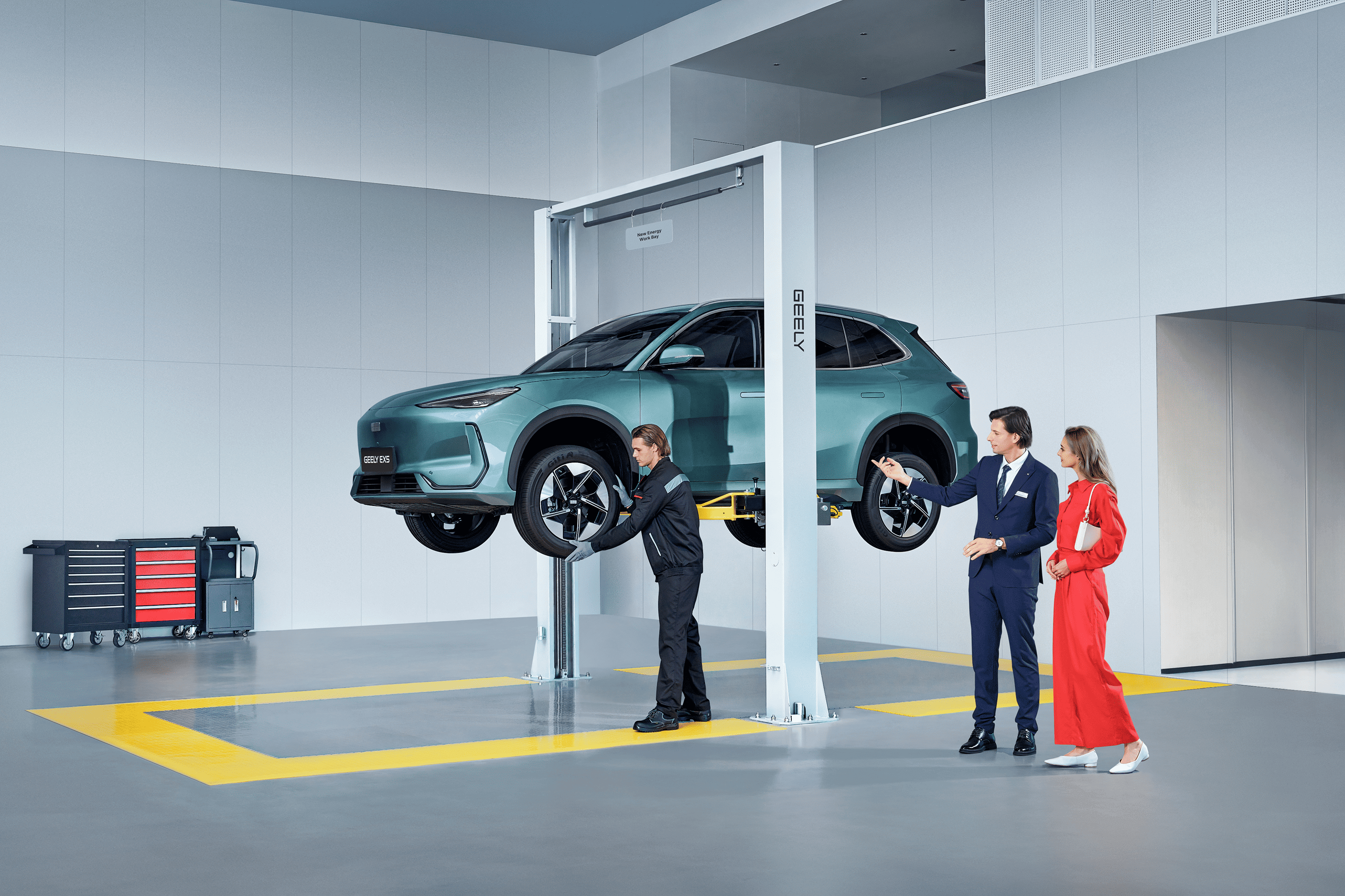 Friendly Geely customer service